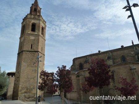 Torre y Catedral de Barbastro, Huesca.