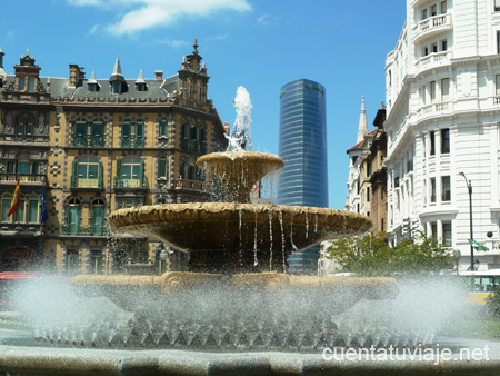 Jardines, clasicismo y modernidad, así es Bilbao.