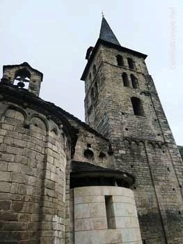 Iglesia de Santa María en Bossòst, Val d´Aran.