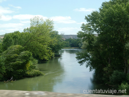 Río Ebro, a su paso por Cenicero.