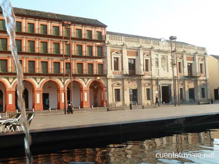 Mercado Municipal en la Plaza de la Corredera, Córdoba.