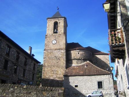 Iglesia de San Martín, Hecho (Huesca)