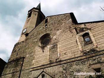 Iglesia de San Vicente. Esterri d´Àneu (Lleida)