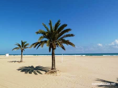 Playa Norte de Gandia (Valencia)