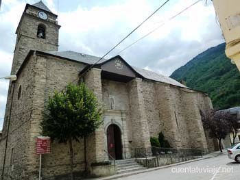 Iglesia de Sant Joan. Les, Val d´Aran.