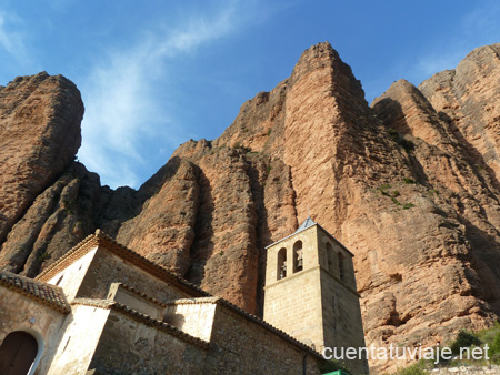 Iglesia de Nuestra Señora del Mallo, Riglos, Huesca.