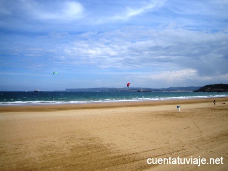 Playa del Sardinero, Santander.