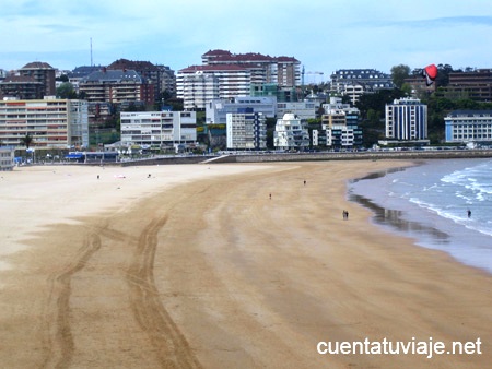 Playa del Sardinero, Santander.