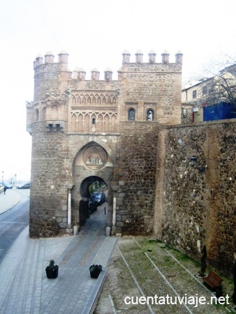 La Puerta de Bisagra, Toledo.