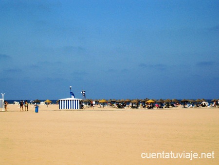 Playa de las Arenas, Valencia.