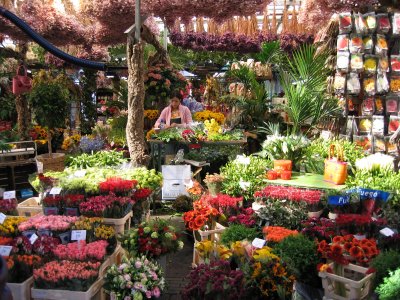 Mercado de las Flores, Ámsterdam.